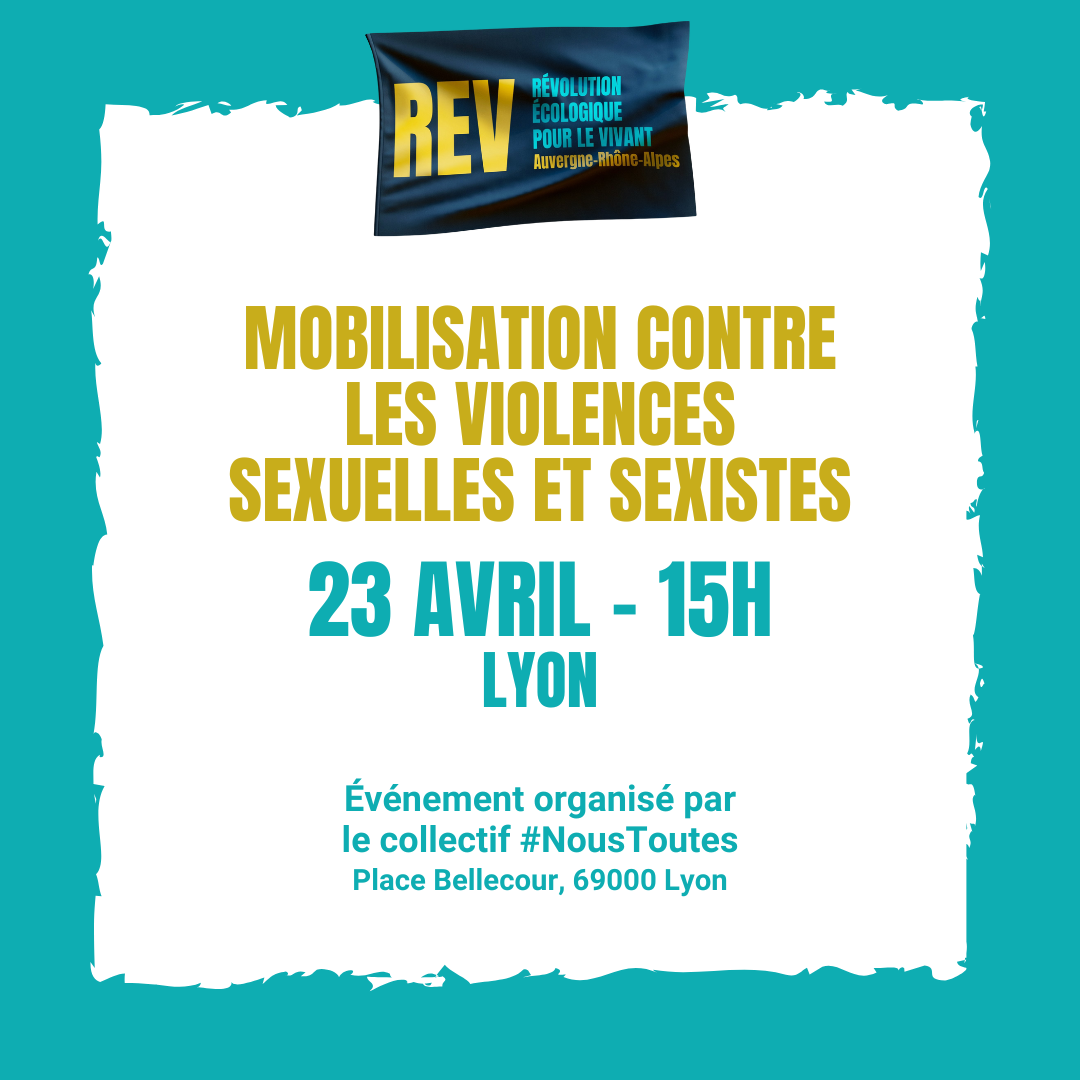 Lyon - Mobilisation contre les violences sexuelles et sexistes