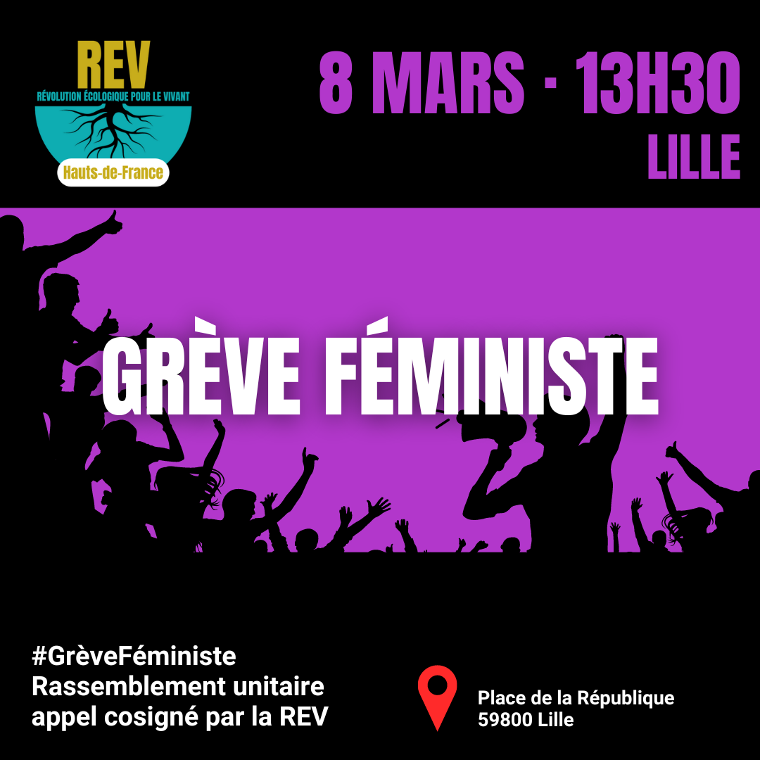 Grève féministe | Manif à Lille