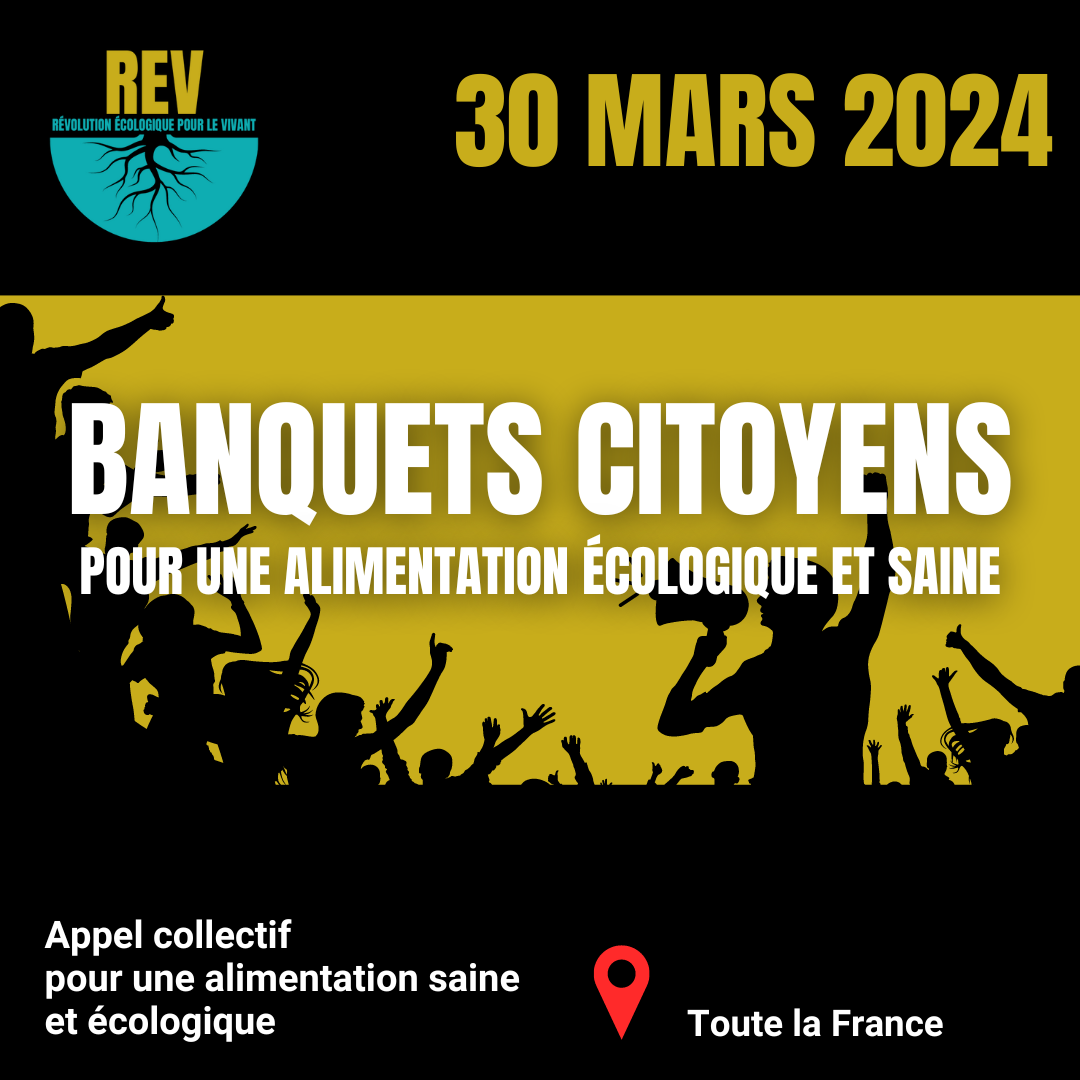 Banquets citoyens pour une alimentation saine, écologique et accessible | Partout en France